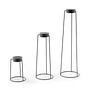 Moon Solar Stehleuchte Maxi Aluminium Anthrazit Ø 34cm 3