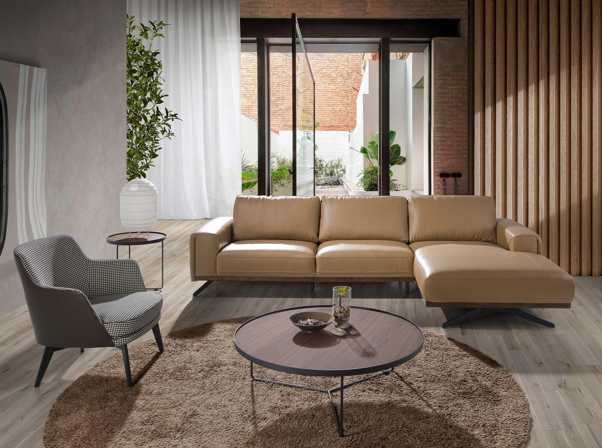 Runder Beistelltisch Braun Ø 50cm 2