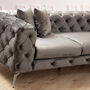 Elegantes Ecksofa Anthrazit 2