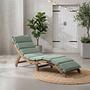 Garden Lounger Yomi Acacia Sage 0