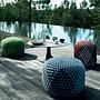 Tramae Outdoor Ottoman Blau 3