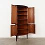 Eckschrank Teakholz 1970er Jahre 6