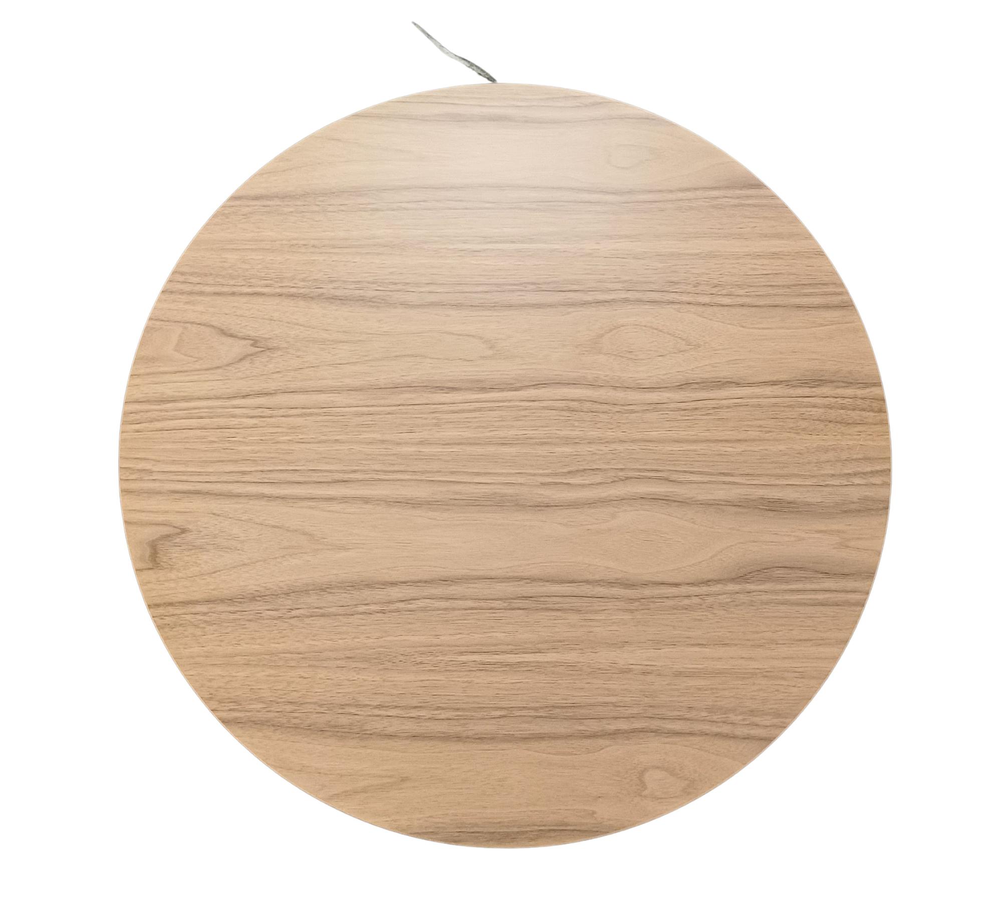 Hubert Couchtisch Walnut Ø 60cm 4