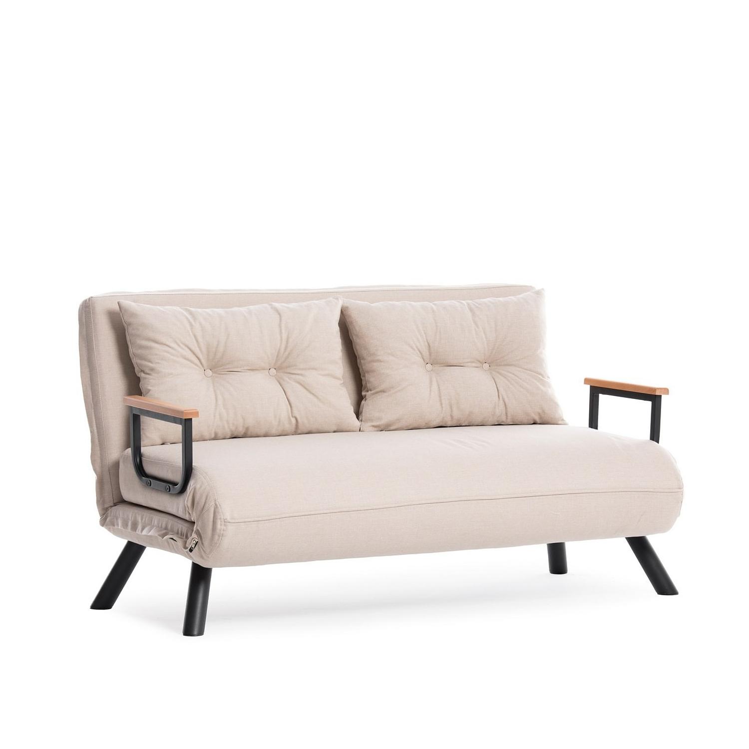 Sando Schlafsofa 2-Sitzer Creme 8