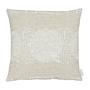 Decorative cushion Polyester Viscose Beige 45 x 45 cm 0