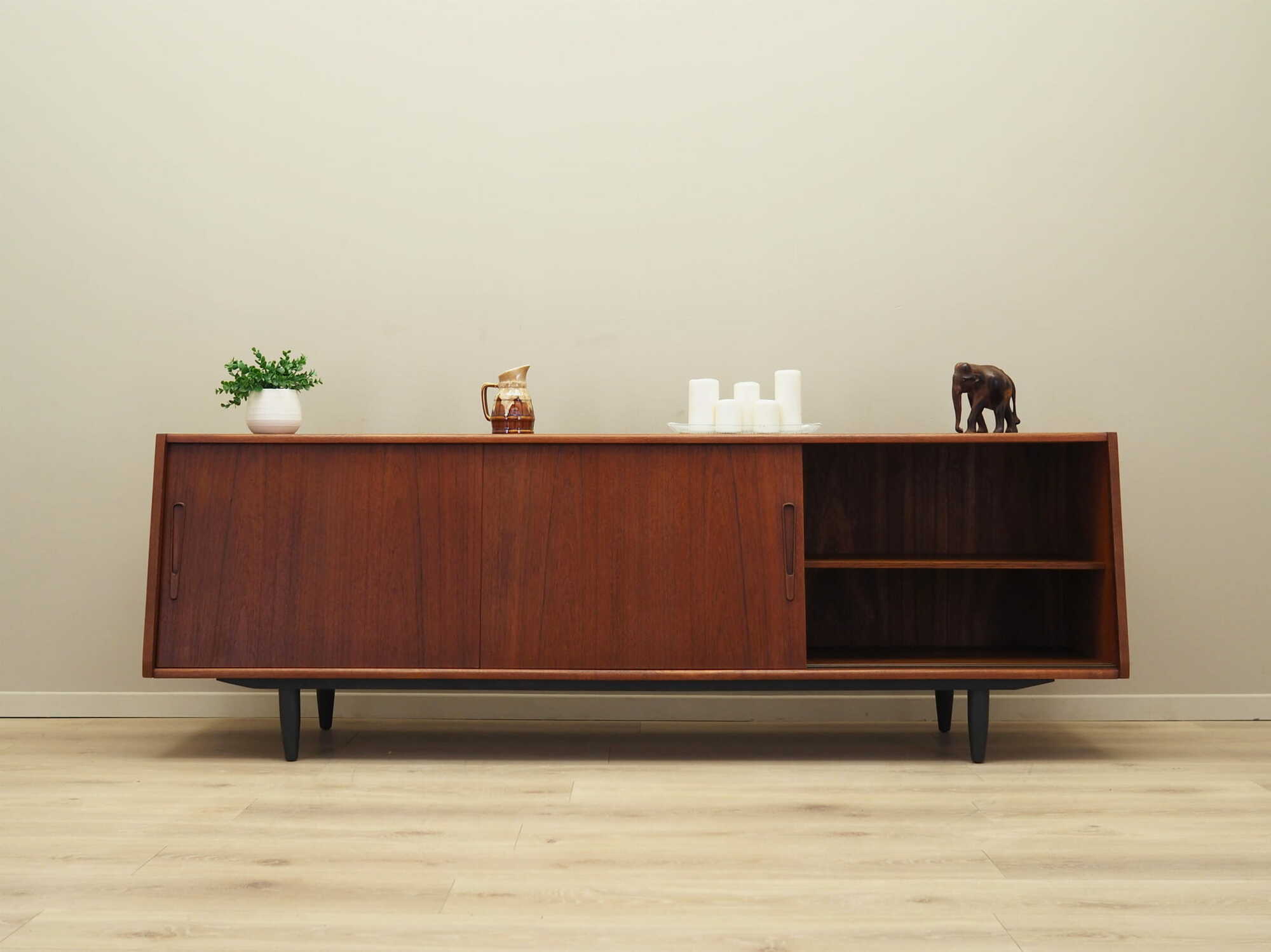 Sideboard Teakholz Braun 1970er Jahre  2