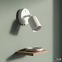 DINA Battery-Powered Wall Light 3-Stage Dimmer Beige 0