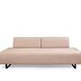 Infinity 3-Sitzer Sofa mit Beistelltisch Beige 6