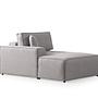 Pirlo Corner Sofa Left Light Grey 8