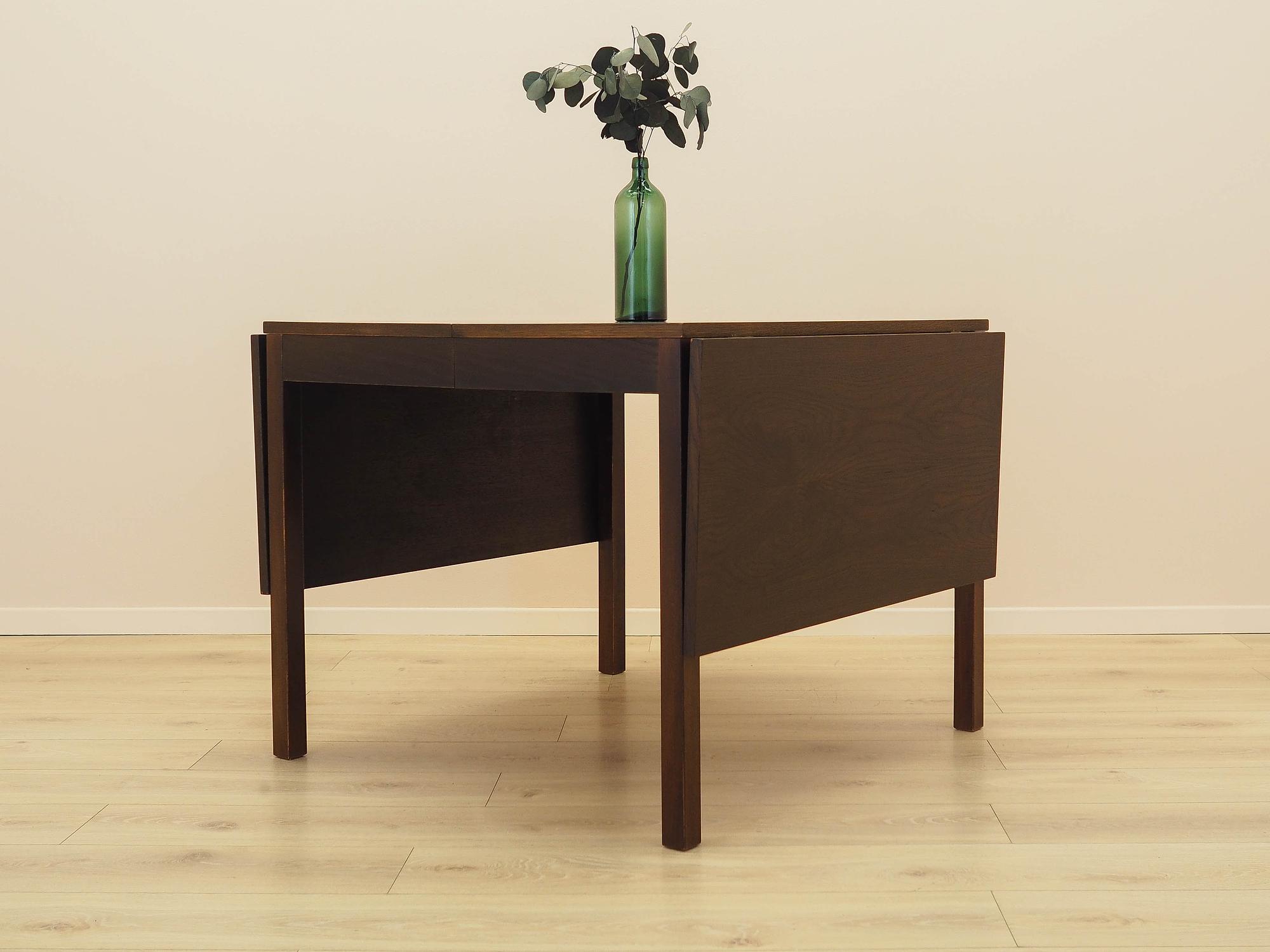 Extendable oak table 253.5x86 cm 2