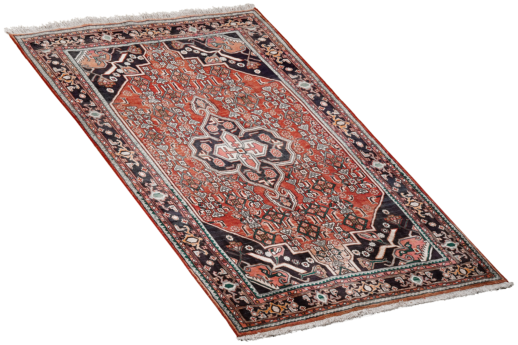 Heritage Tirdad Teppich Wolle Braun 2