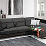 Frido Ecksofa Rechts Anthrazit 3