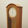 Vintage grandfather clock pine wood 3