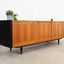 Vintage Sideboard Eschenholz Braun 1970er Jahre 5