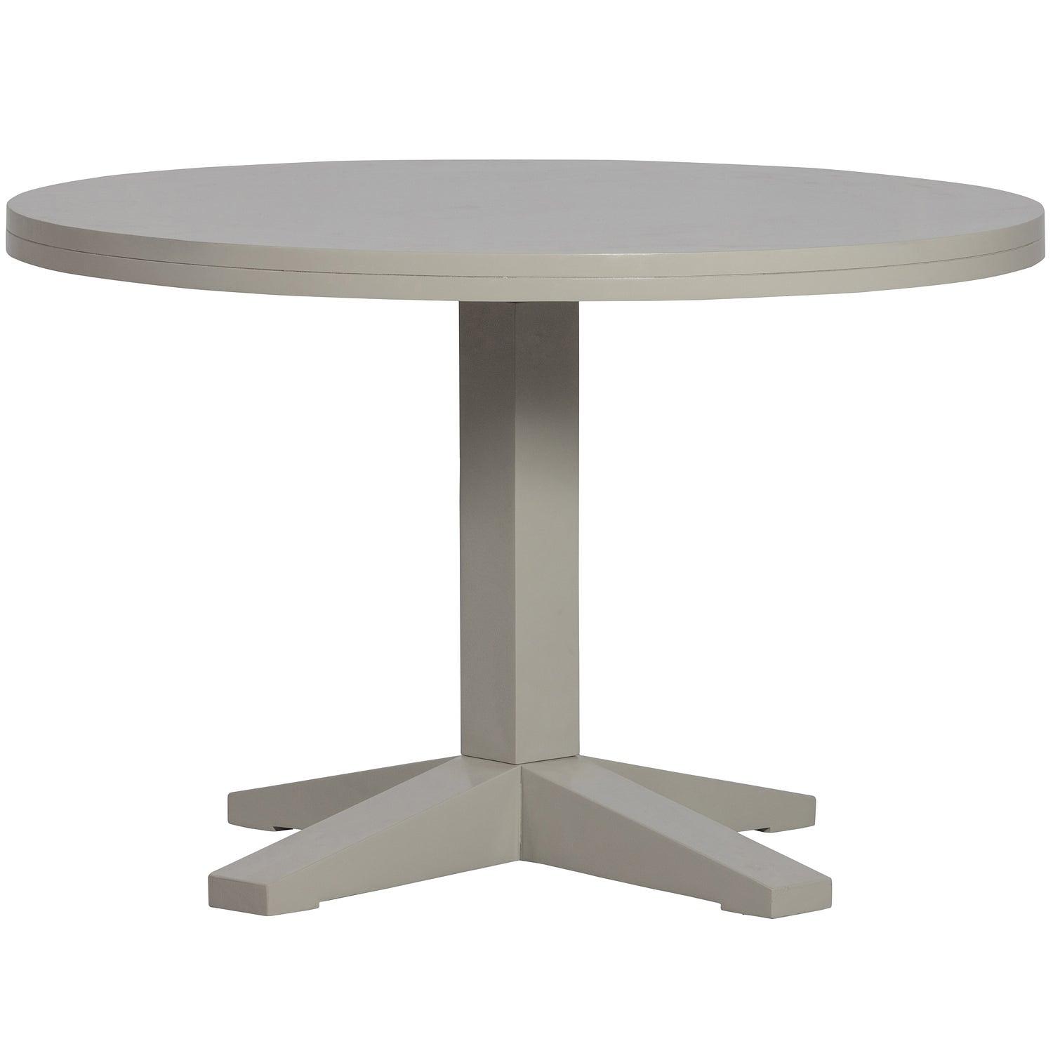 Deck Runder Esstisch Mangoholz Grau Ø120cm 0