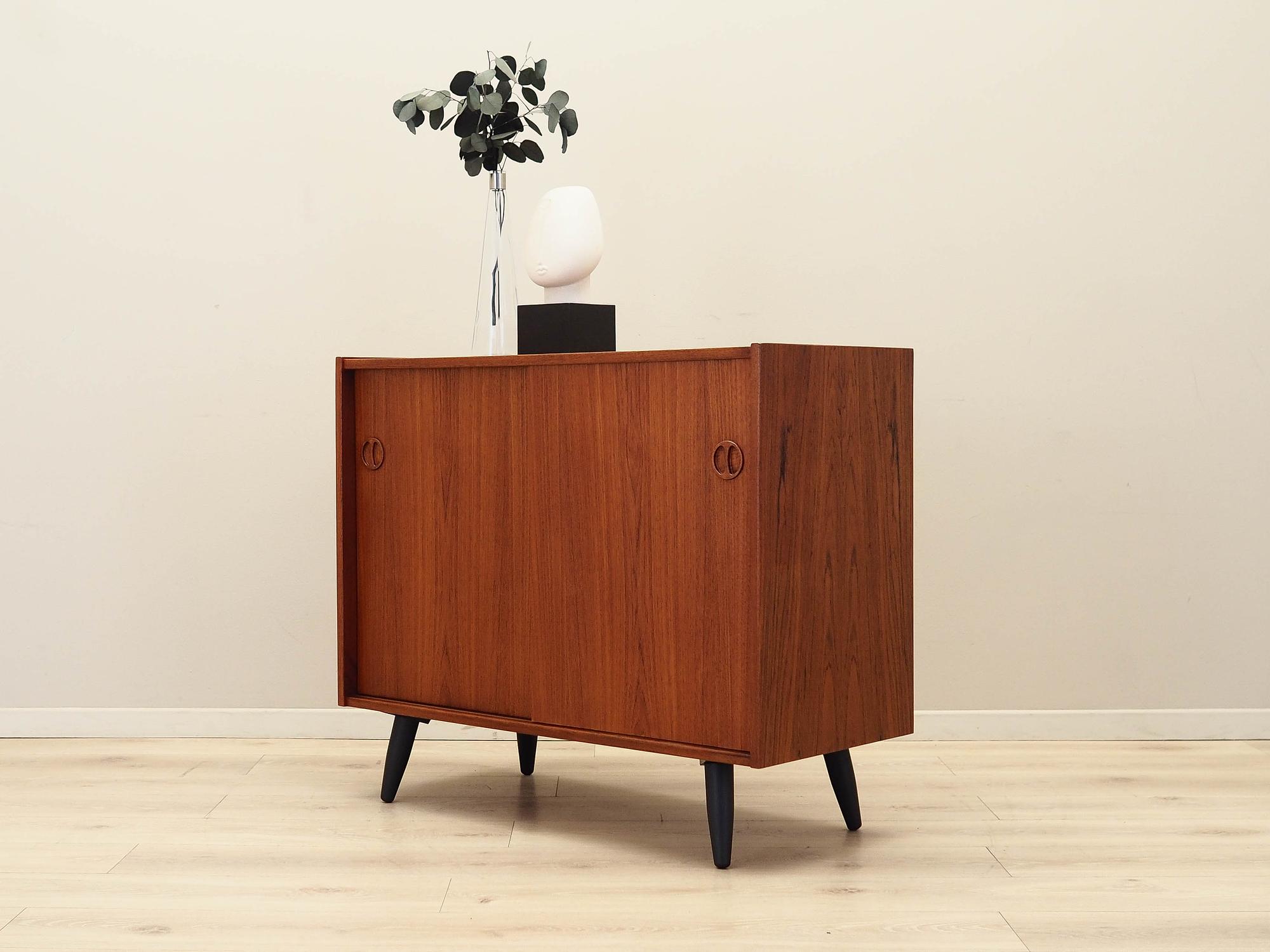 Teak wood cabinet 1970s 3