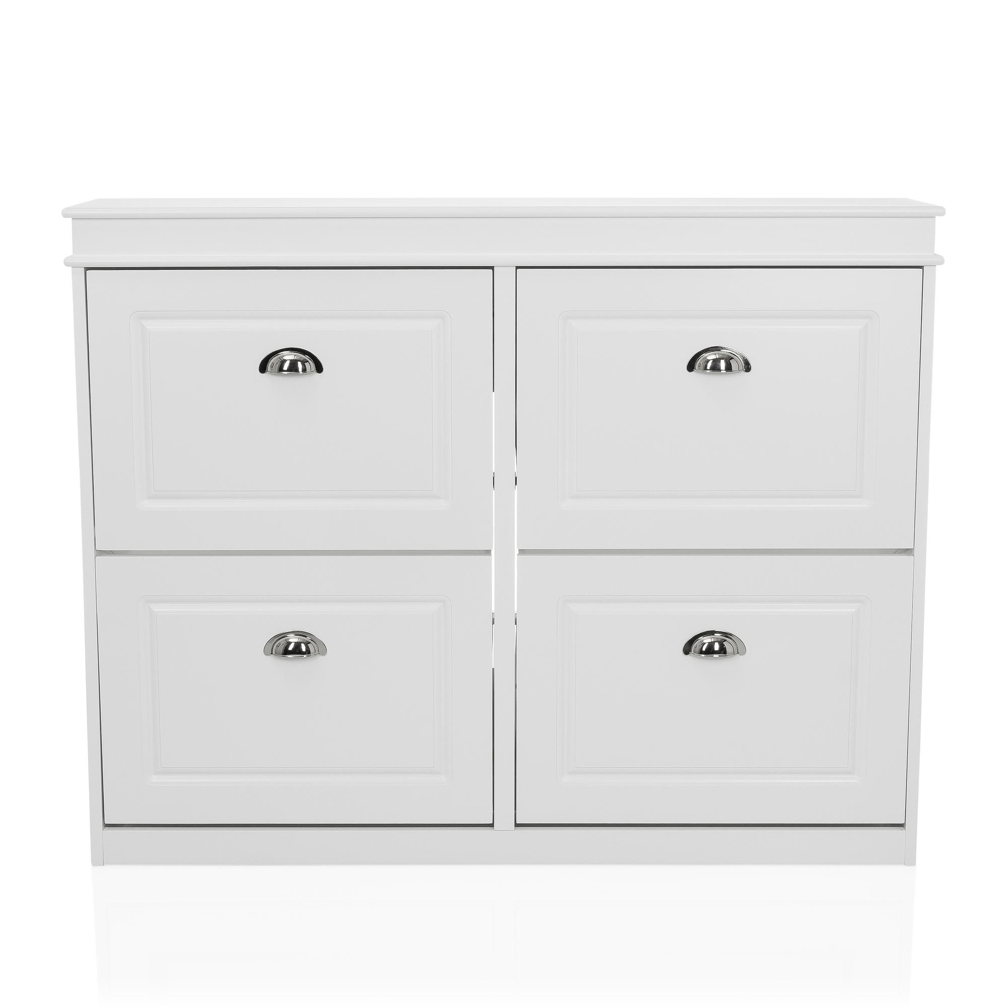ESTHA 4 Shoe cabinet White 1