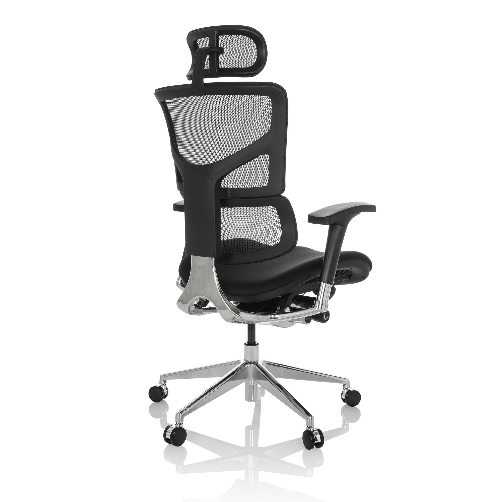 ERGO-U2 FM Bürostuhl Netzstoff Schwarz 8