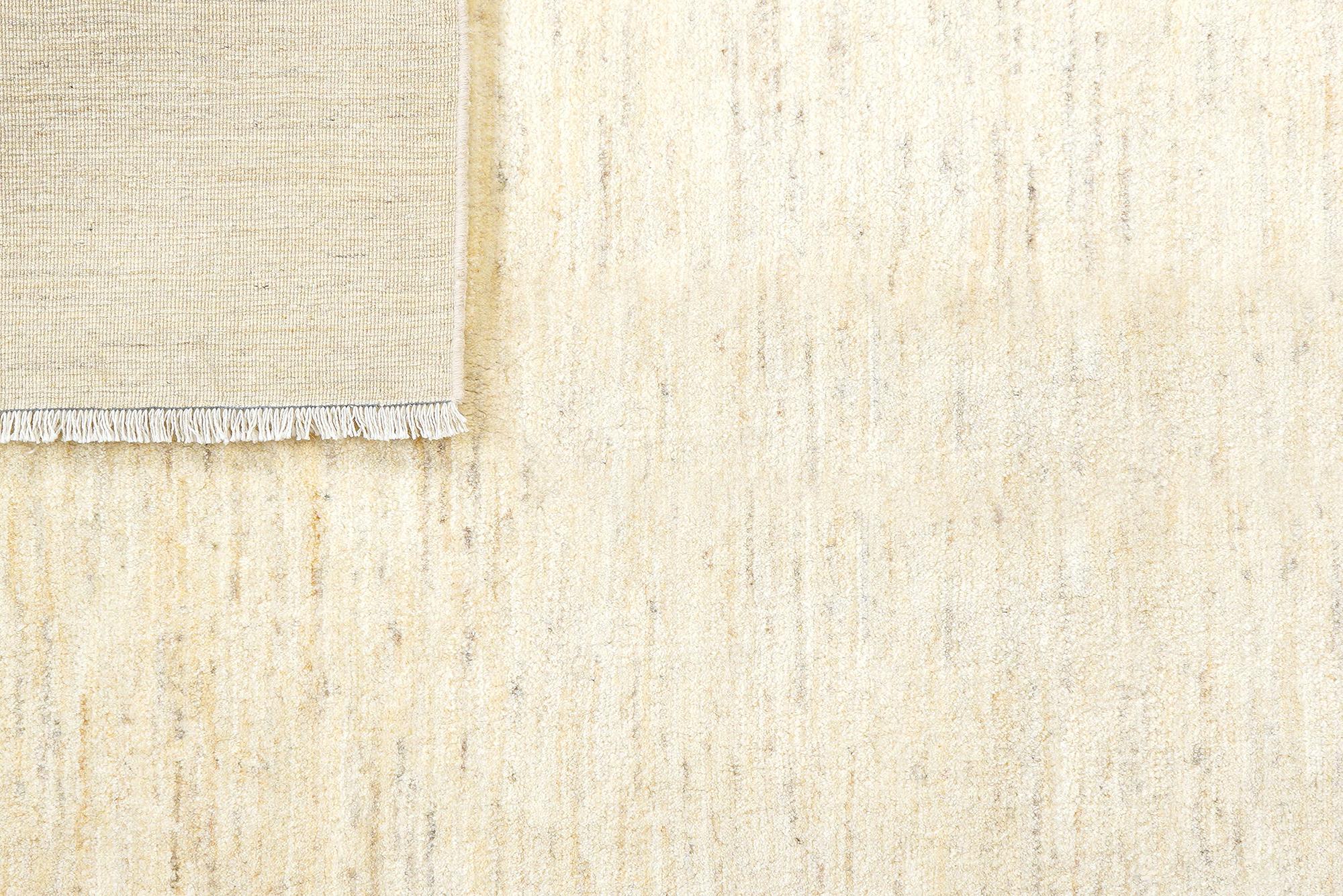 Rizbaf Gabbeh Carpet Wool Beige 5