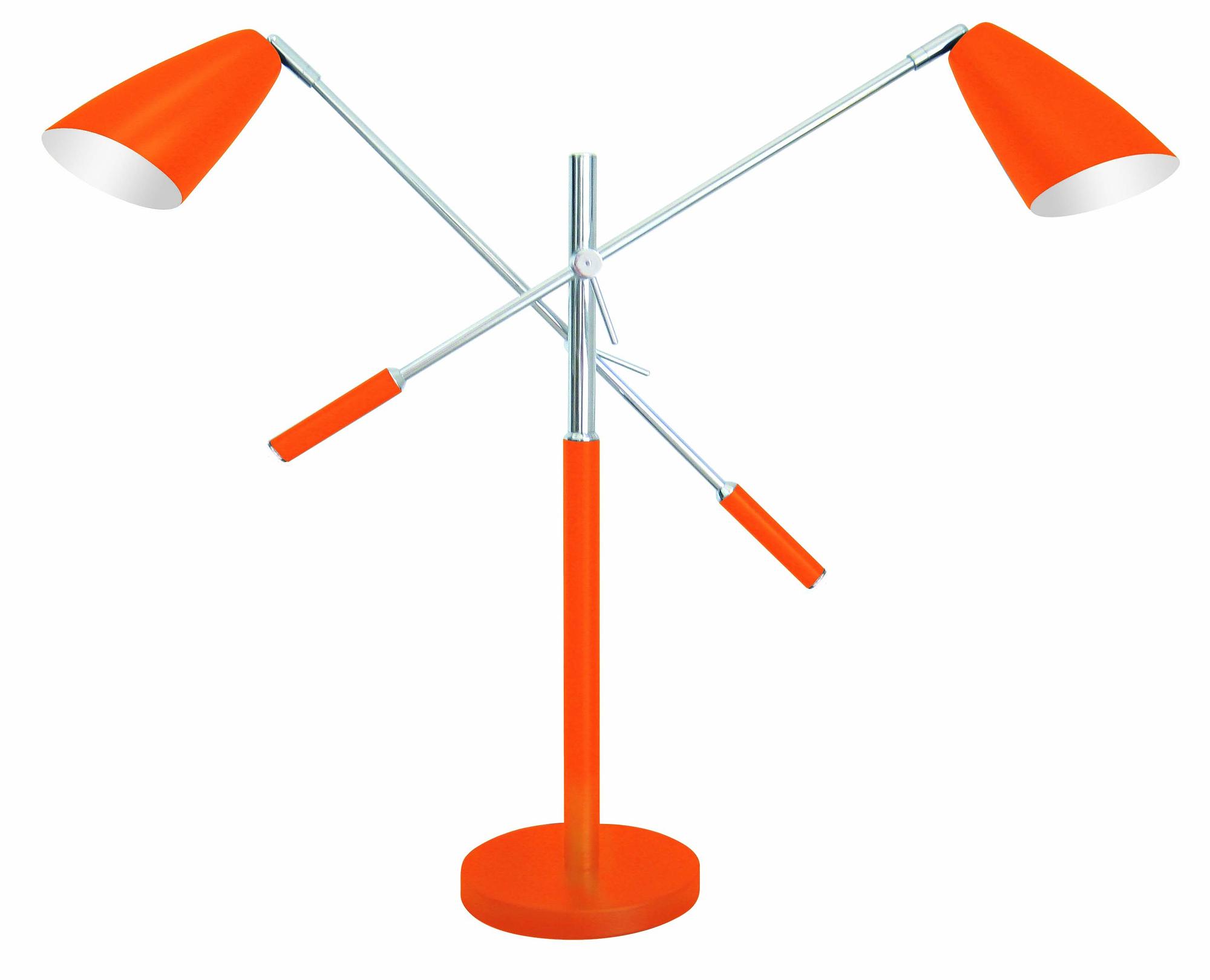 Modeste Tischlampe Metall Orange 0