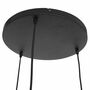 Bollique Pendant Lamp 3-light Iron Glass Black 7