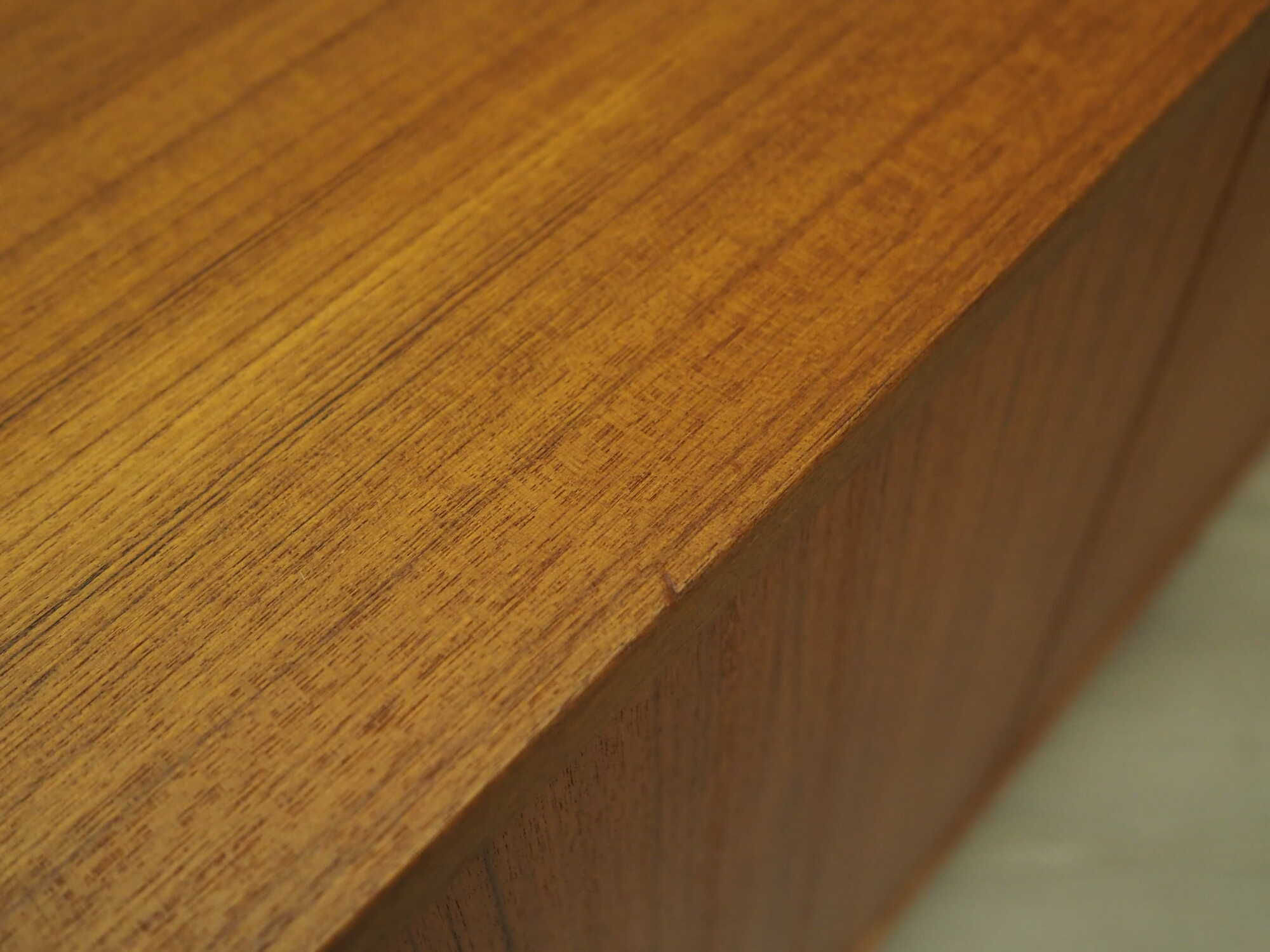 Vintage cabinet mahogany brown 1970s 7