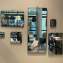 6x Wall mirror Multicolor 2