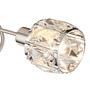 Kris I Ceiling lamp Crystal glass Iron 3-flame 1