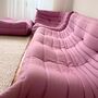 Togo Sofa 3-Teilig Ligne Roset Rosa 3