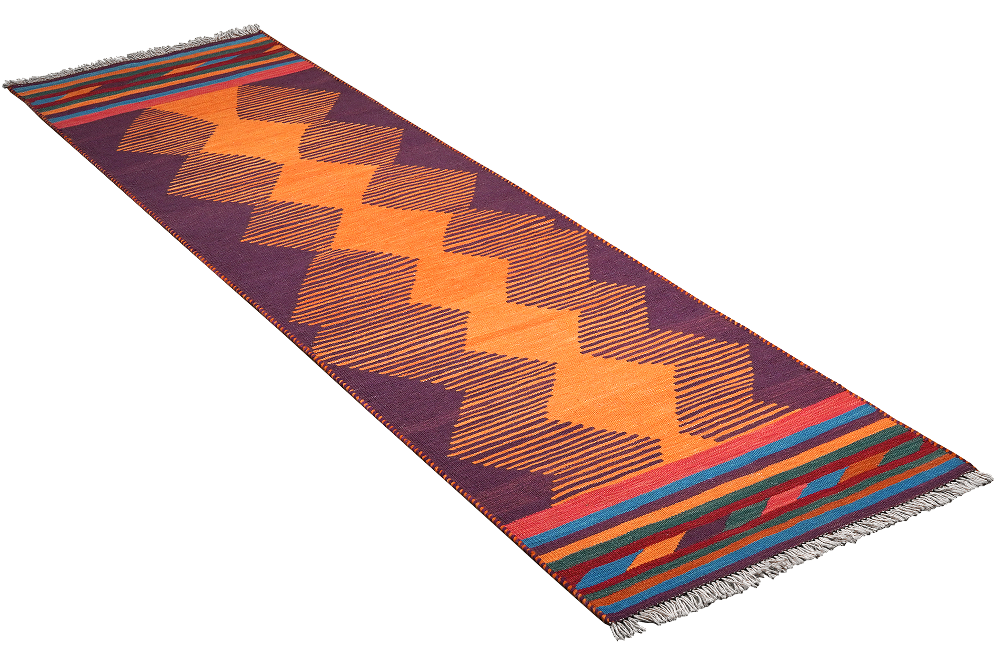 Kilim Gashgai Teppich Orange 2