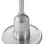 Beistelltisch Halle mit Silber-Finish
 1