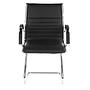 PARMA V chair cantilevered leather black 0