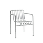 Palissade Dining Arm Chair Silber 0