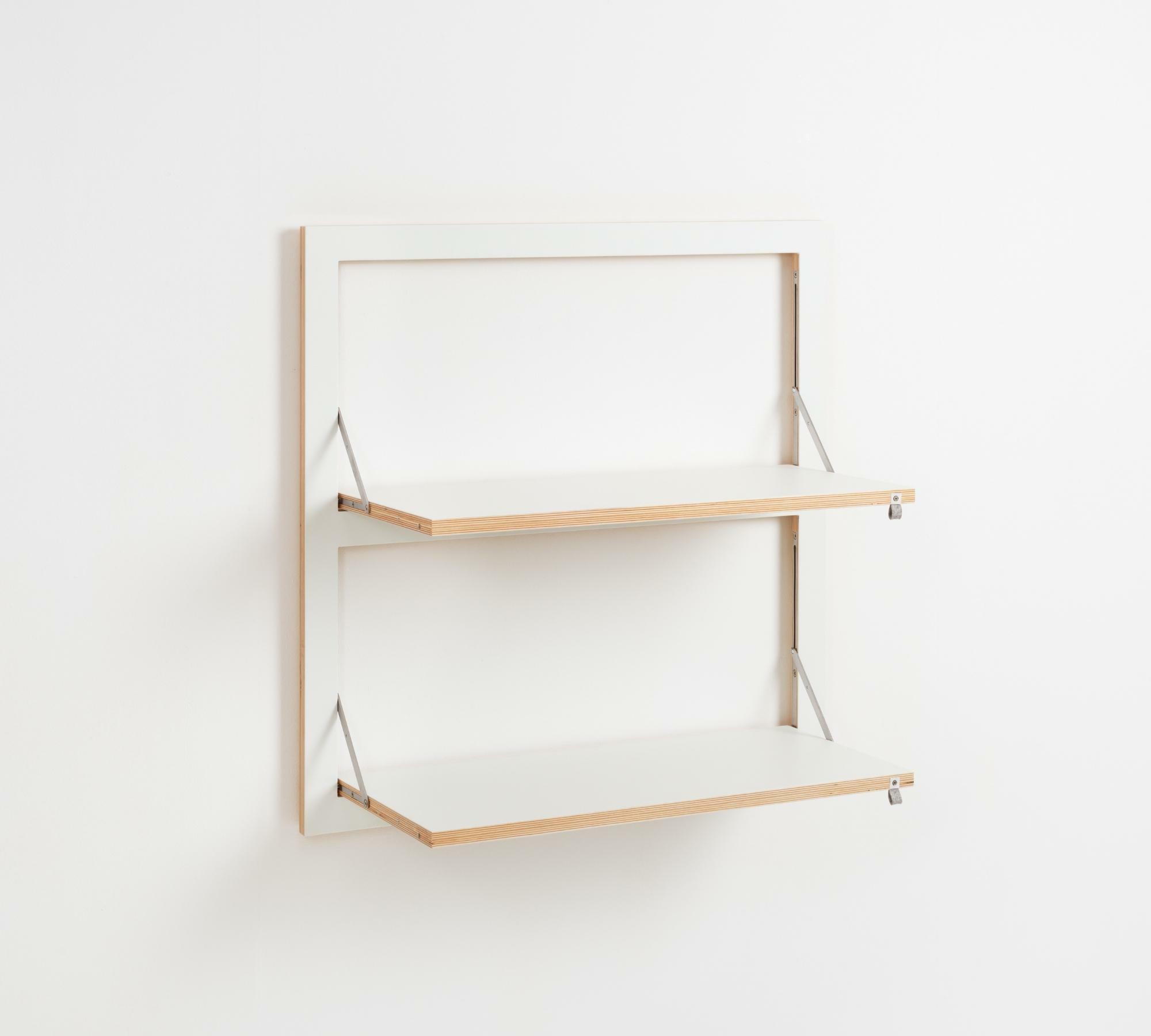 Fläpps Regal 80x80-2 Weiß 5