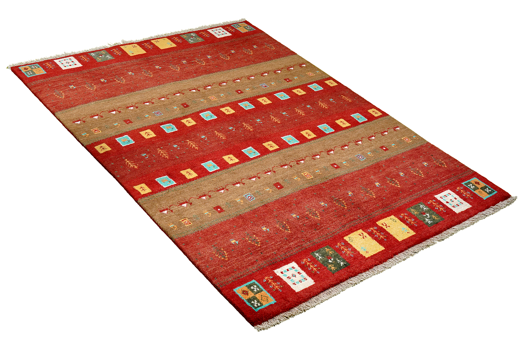 Rizbaf Gabbeh Rug Wool Multicolored 2