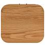 Nightstand BARAWOH real wood veneer oak 4