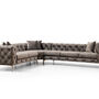 Elegantes Ecksofa Anthrazit 3