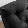 Saki Sleeper Sofa 3-Seater Dark Grey 5