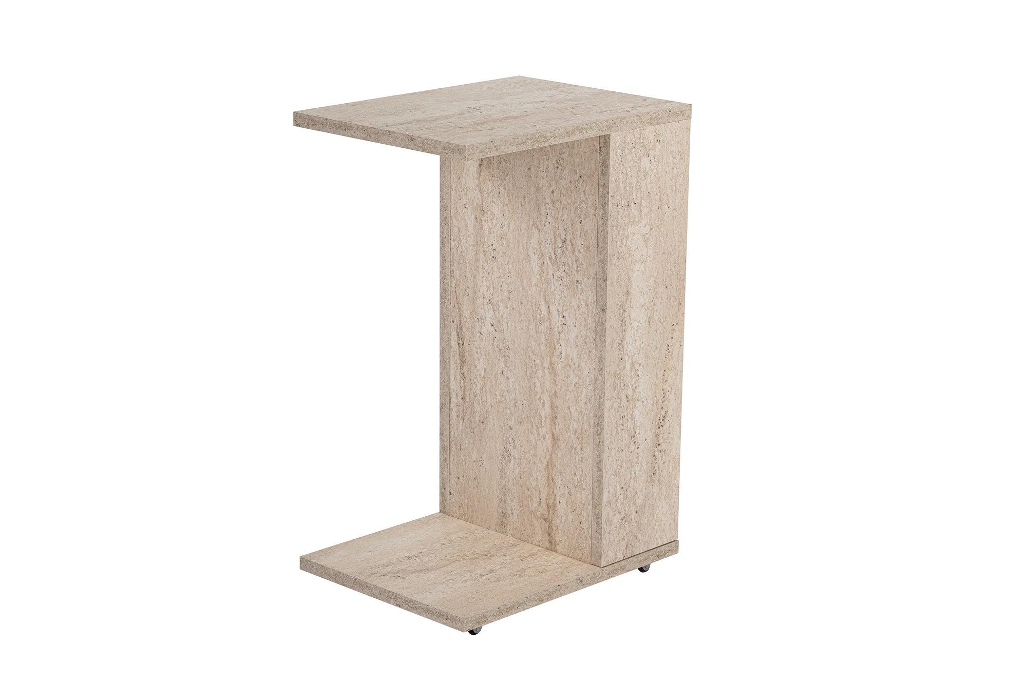 Filinta Beistelltisch Holz Travertine 6