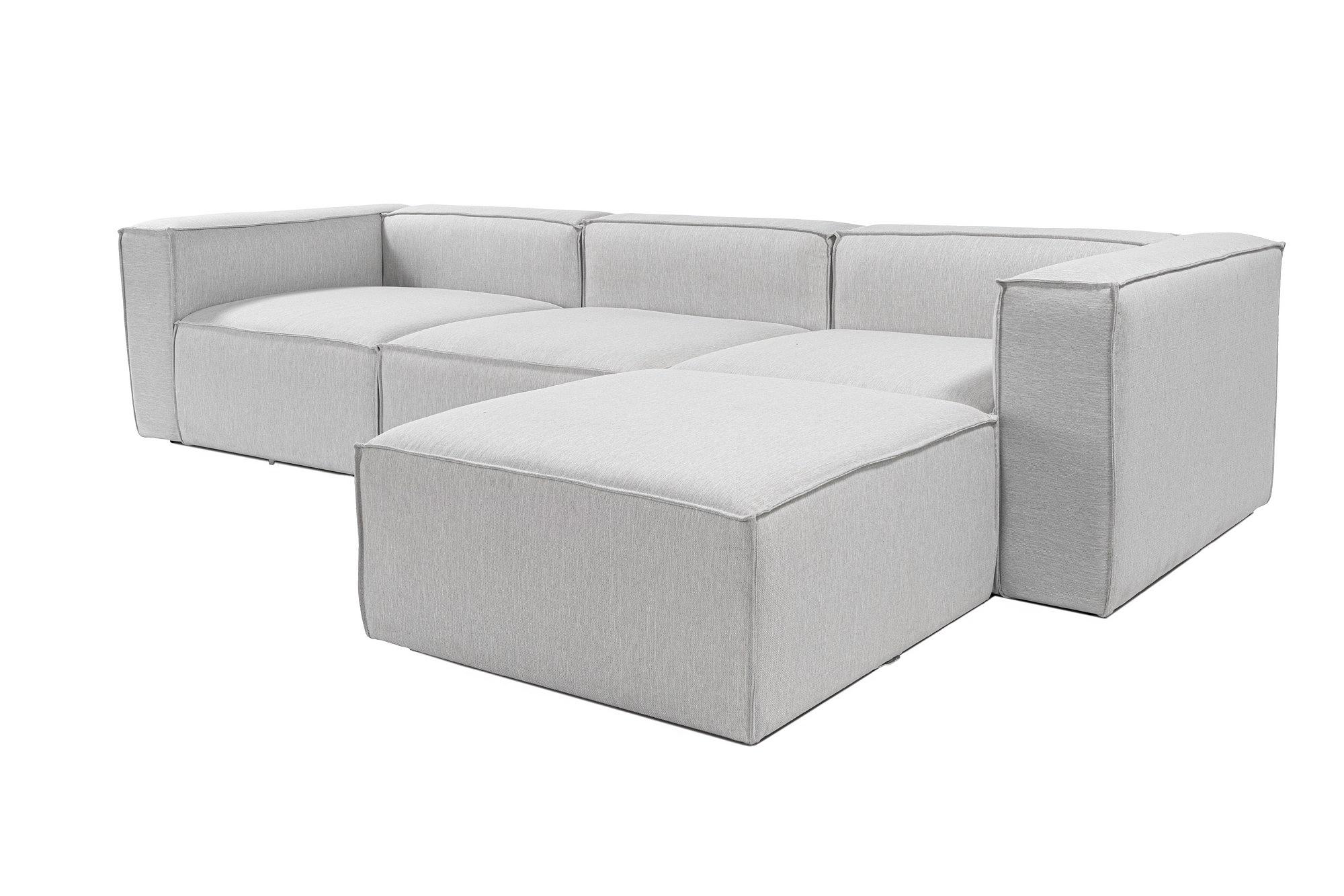 Fora Corner Sofa Grey 7
