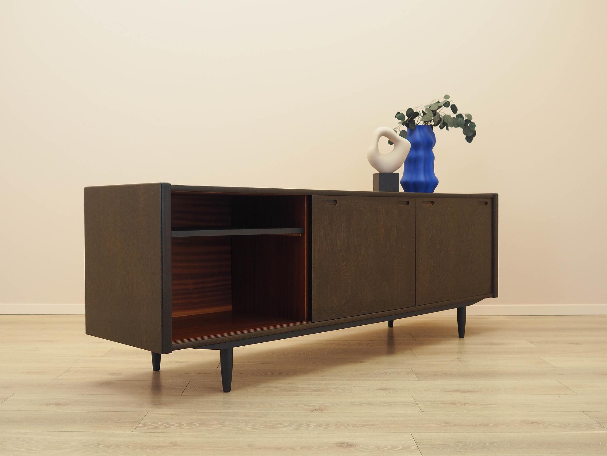 Oak sideboard 1970s 7