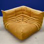 Togo Corner Sofa Velvet Mustard Yellow 5