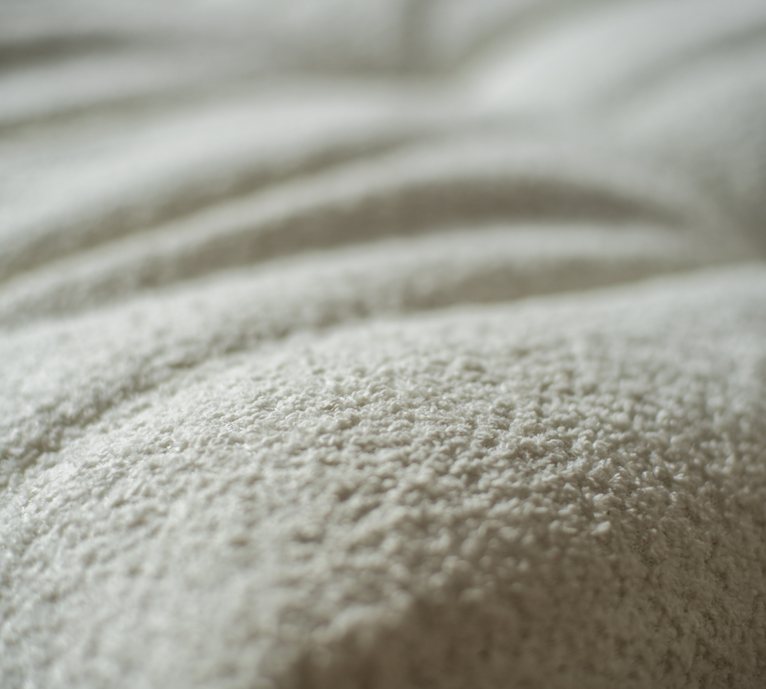 Togo Lounge Set 3 pezzi Bouclé Bianco 7