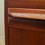 Teak secretaire 1960s Brown 10