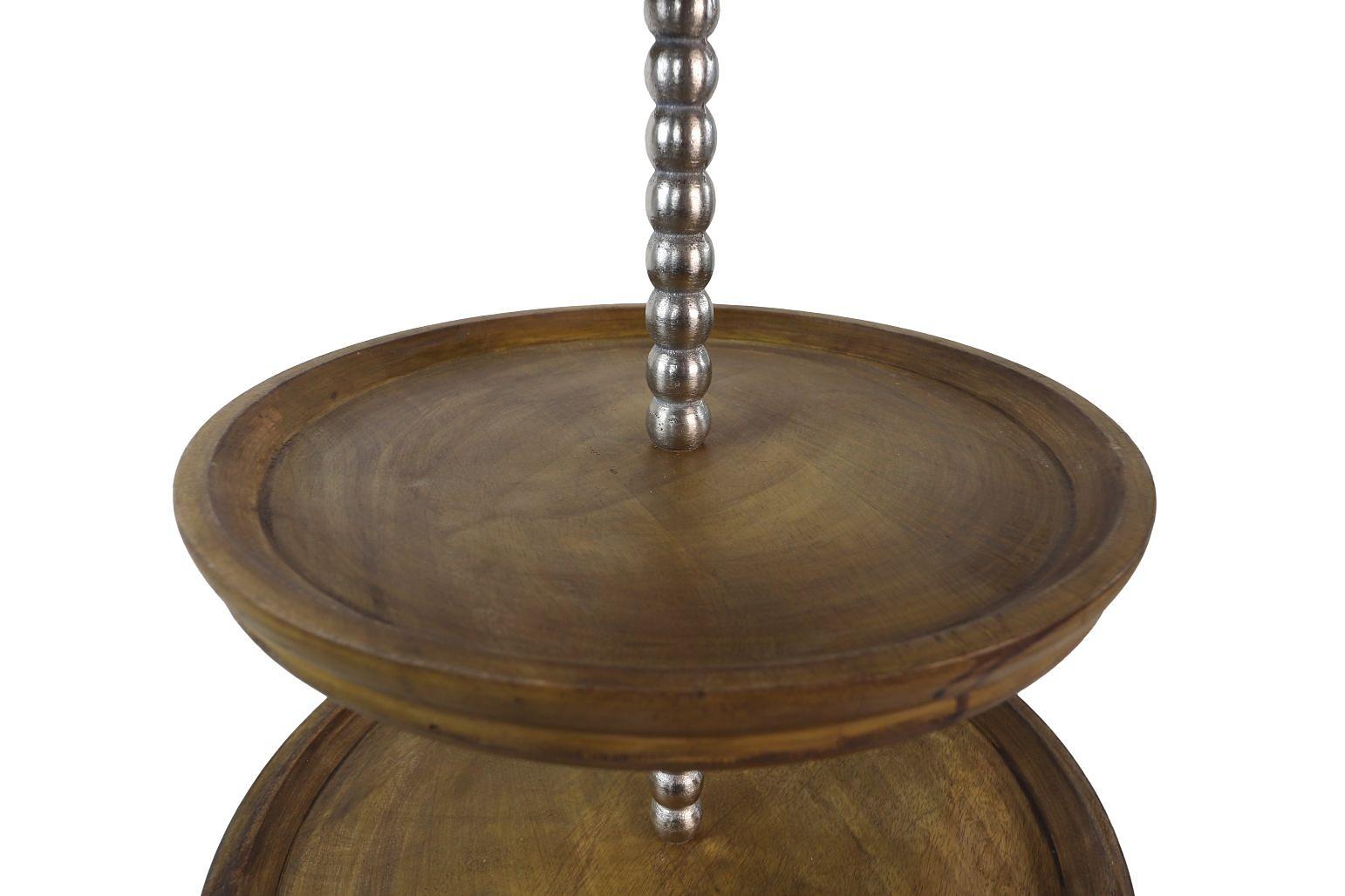 Etagere Mangoholz Metall 3