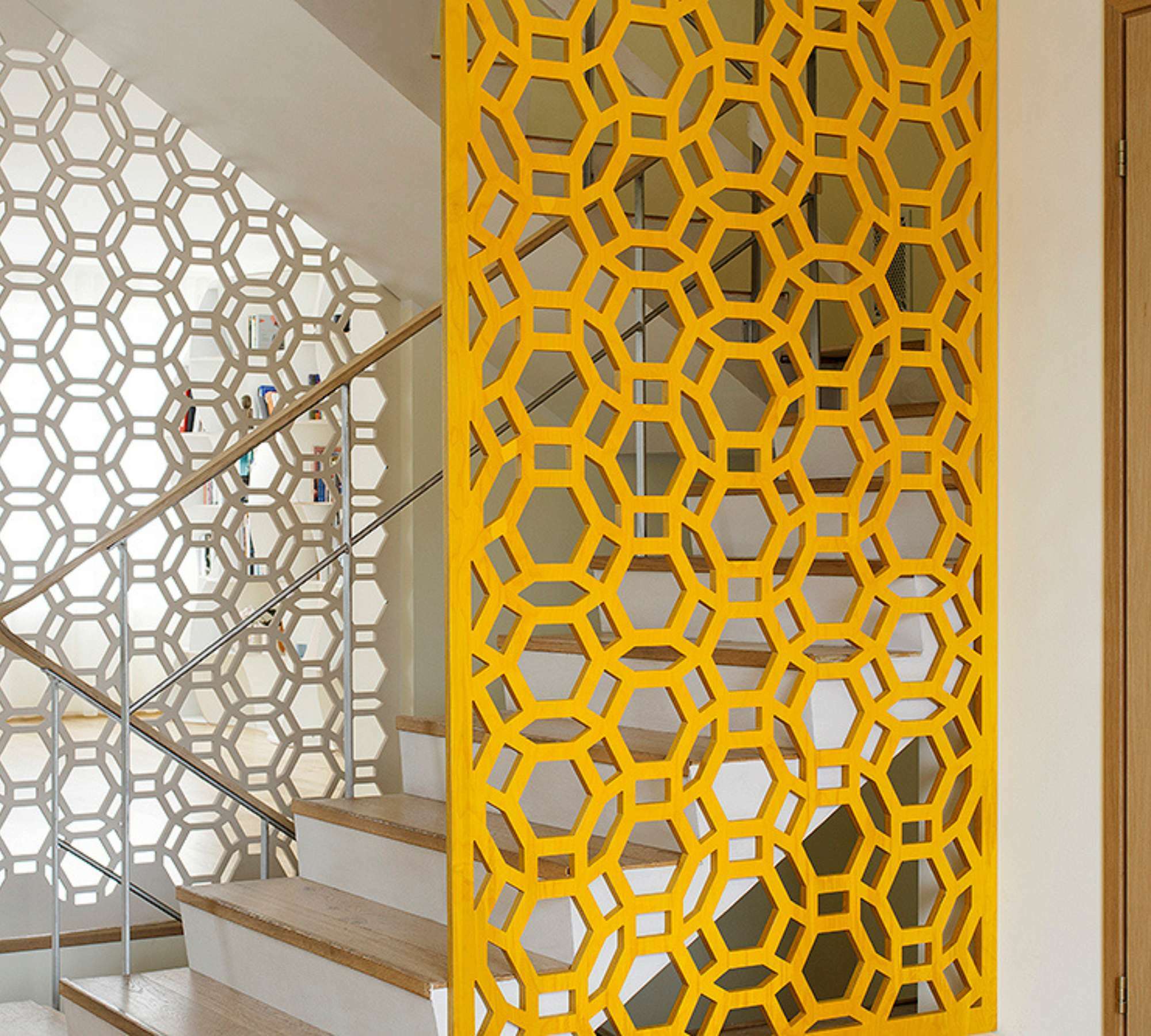 CELLS Raumteiler Holz Orange 0