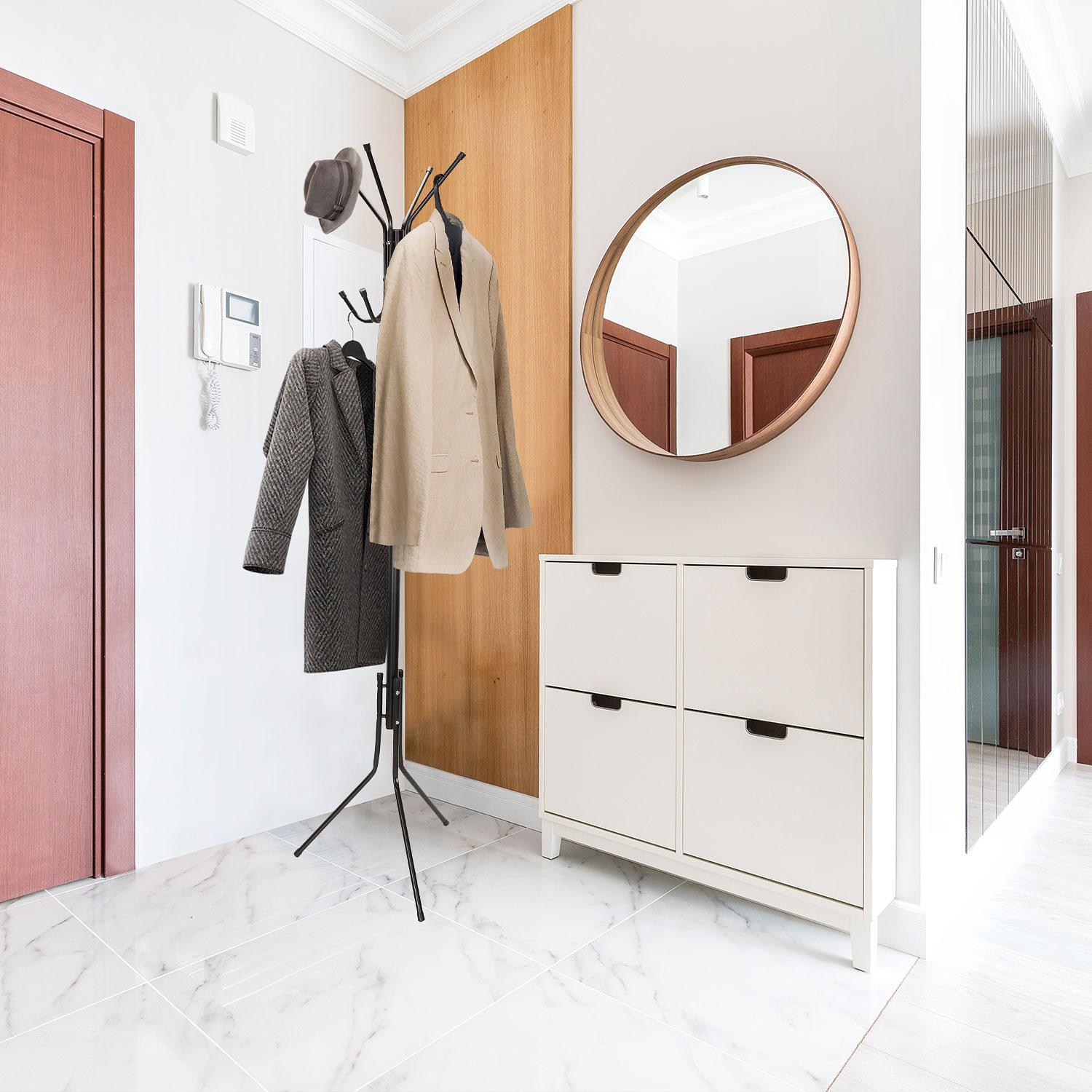 SPACE IV Garderobenständer Schwarz 3