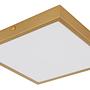 Tibey LED-Deckenleuchte Eisen Braun 1