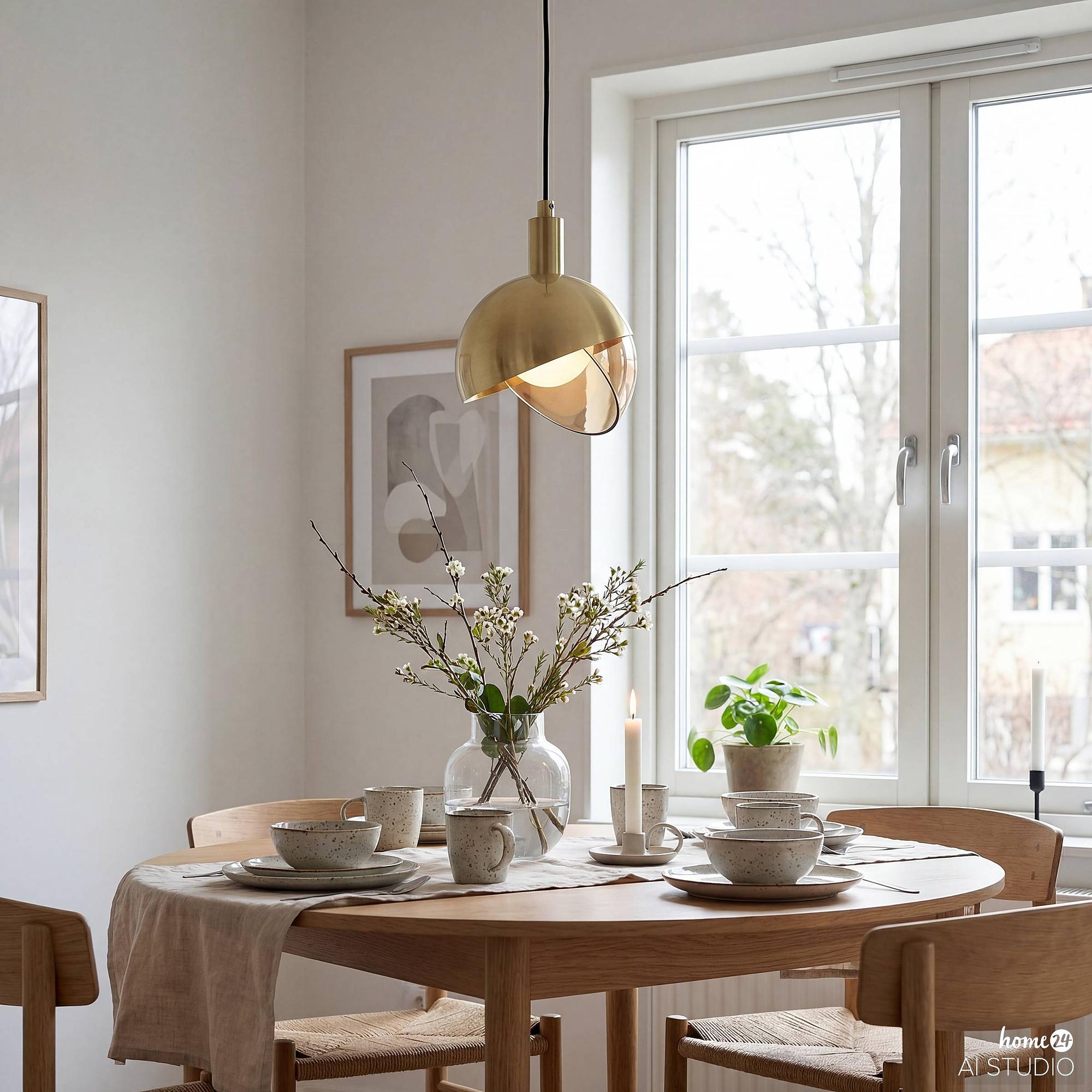 Pendant light Joma 1-light iron gold 3
