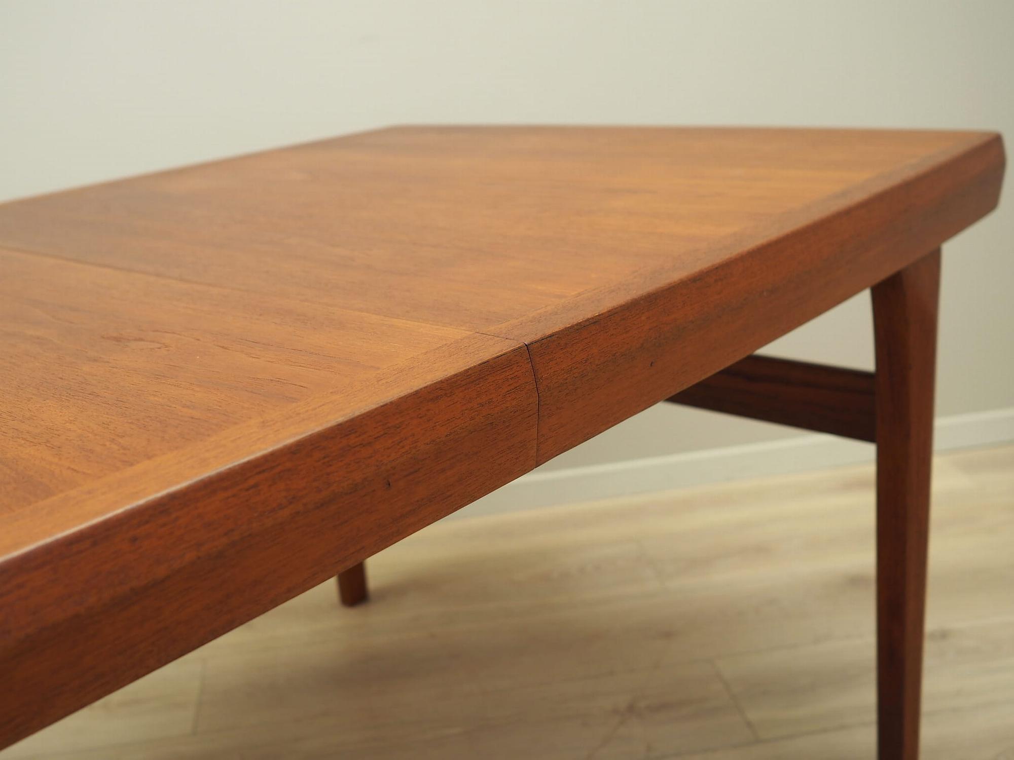 Tisch Holz Braun 1970er Jahre 12